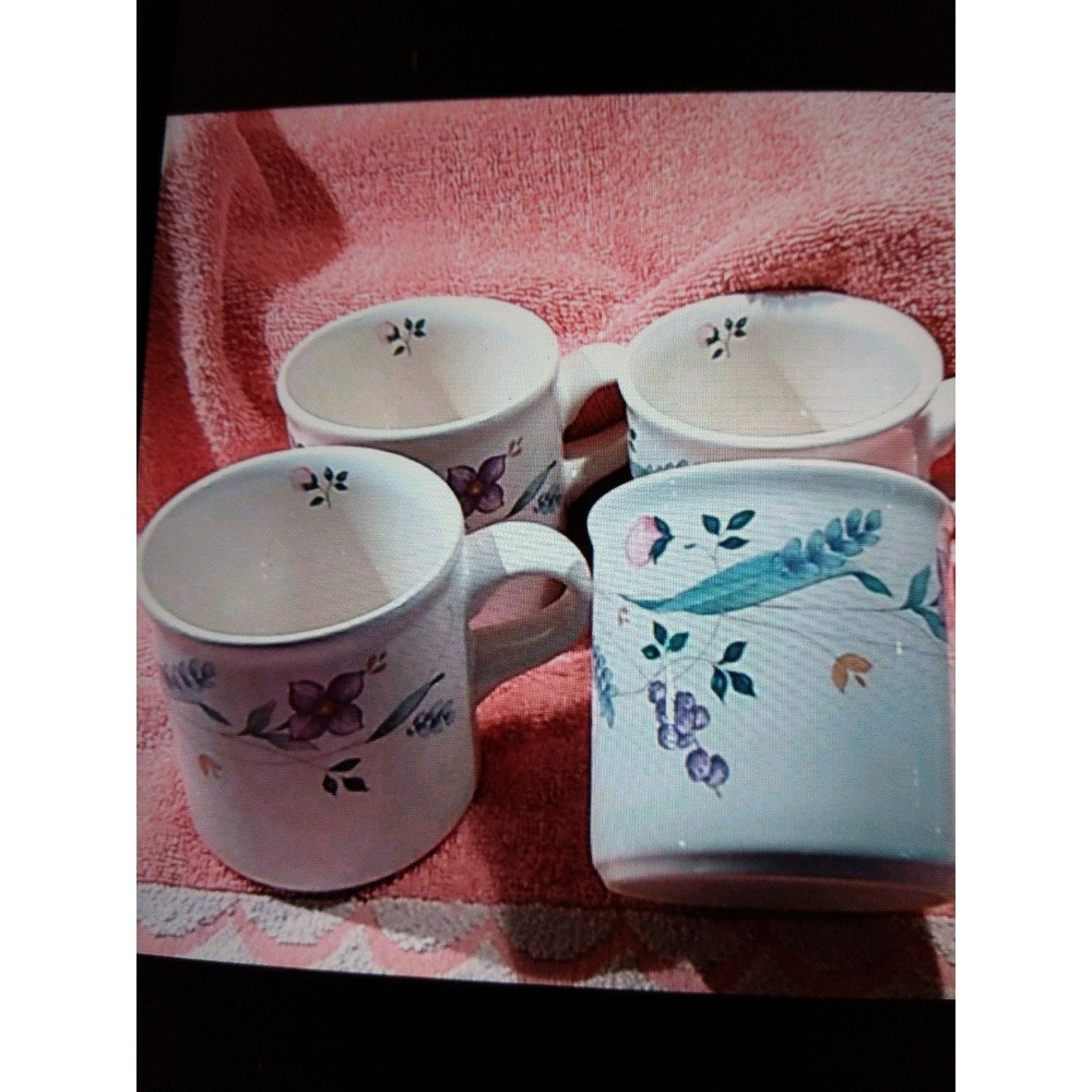 pfaltzgraff SET OF 4 COFFEE CUPS
